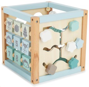 Bieco - Cubo motorio con labirinto - animali del bosco