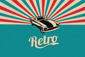 Carta da parati autoadesiva – In stile retrò