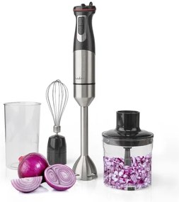 Nedis KAHB400CAL - Frullatore 4in1 800W/230V acciaio inossidabile