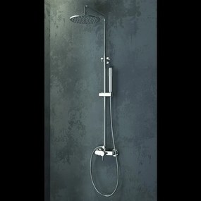 Kamalu - Miscelatore doccia fissa in acciaio inox | Z3000