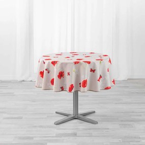 Tovaglia ø 180 cm Sweet poppy - douceur d'intérieur