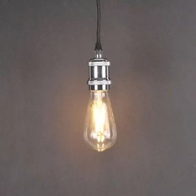 Cavo di alimentazione 1xE27/20W/230V cromo