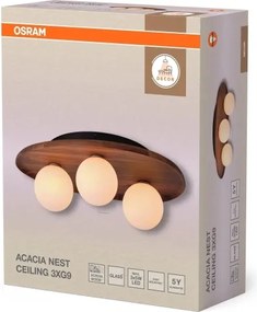 Osram - Plafoniera ACACIA NEST 3xG9/5W/230V acacia