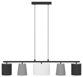 Eglo 98588 - Lampadario a sospensione con filo ALMEIDA 5xE14/25W/230V