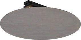 Lampada da soffitto moderna color canna di fucile per sistema di illuminazione a binario monofase a 2 luci - Iconic Pulley