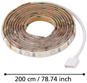Eglo 97927 - Striscia LED RGB dimmerabile FLEX LED/10W/230V IP20 2m