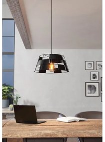 Eglo 43892 - Lampadario a sospensione con filo PONTEFRACT 1xE27/40W/230V