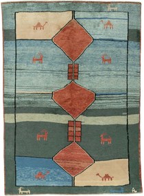 Gabbeh Tappeto persiano 140 x 200 (Iran) Annodato A Mano