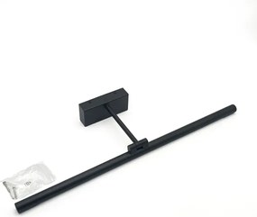 Illuminazione per specchio da bagno MIRROR LED/8W/230V 4000K IP44 60 cm nero