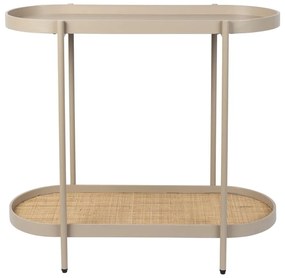 Tavolo consolle beige 39x85 cm Amaya – White Label