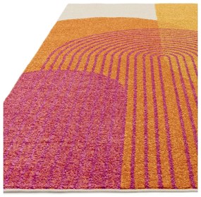 Tappeto giallo/arancione 200x290 cm Muse Orange Retro – Asiatic Carpets