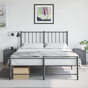 Comodini 2 Pz Antracite 34,5x39x44 Cm İn Acciaio /