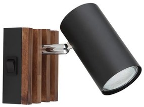 Globo 57909-1 - Faretto da parete KAYDEN 1xGU10/25W/230V nero