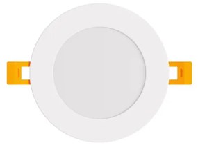 Pannello LED Rotondo 8W 800lm Foro Ø105-110mm Osram LED Dimmerabile Colore Bianco Naturale 4.000K
