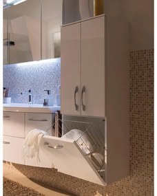Colonna per mobile bagno Contea PELIPAL 2 ante P 33 x L 45 x H 120 cm bianco