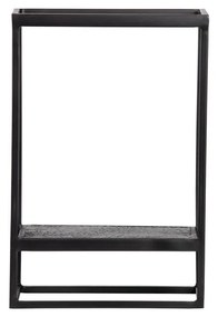 Supporto da parete in metallo nero 40x60 cm Febe - WOOOD