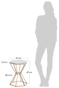 Kave Home - Tavolino Linha Ø 37 cm