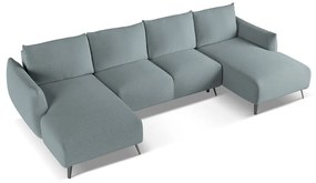 Divano angolare azzurro Malie – Makamii