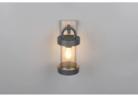 Illuminazione esterna con sensore di movimento da parete (altezza totale 33 cm) Sambesi – Trio