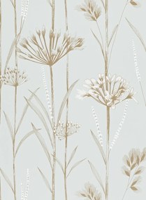 Harlequin Carta da parati Gardinum - Seafoam/ Chalk/ Gold