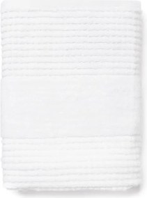 Asciugamano tipo terry bianco in cotone organico 50x100 cm Check – JUNA