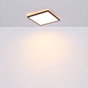 Globo 41563-24B - Plafoniera LED da bagno SAPANA LED/24W/230V IP44 nero