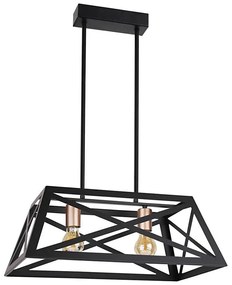 Lampadario su filo ORIGAMI 2xE27/40W/230V