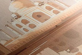 Quadro su tela – Taj Mahal indiano