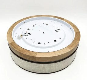 Brilagi - Plafoniera LED BELLADONNA LED/36W/230V Ø 40 cm crema/rovere