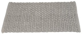 Tappetino per il bagno grigio in tessuto 50x80 cm Ecoli – Wenko