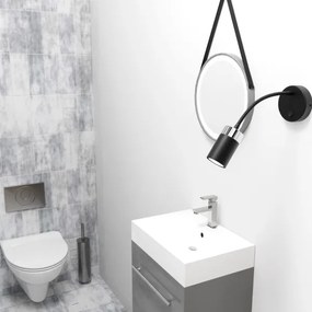 Lampada flessibile JOKER 1xGU10/8W/230V nero/cromo opaco