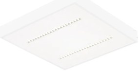 Plafoniera LED 60x60 28W, 36W, 42W, CCT CRI92 UGR13 con driver Philips Colore Bianco Variabile CCT, Potenza 28W