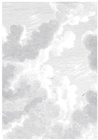 KEK Amsterdam Carta da parati panoramica Engraved Clouds 2 - M