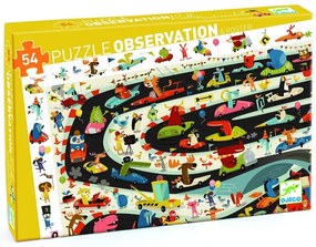 Puzzle - corsa automobilistica - 54 pezzi