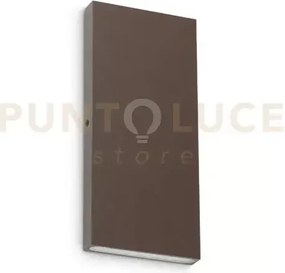 Post-it applique a parete ip65 led 3000k 6w  750 lm coffee doppia e...