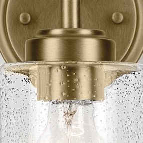 Kichler KL-WINSLOW-1W-NBR - Applique WINSLOW 1xE27/60W/230V ottone