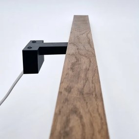 Brilagi-Illuminazione a LED per specchi da bagno WOODY MIRROR LED/15W/230V IP44 quercia/nero