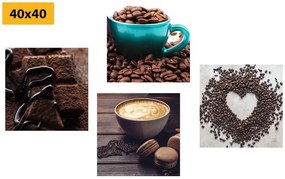 Set di quadri – Profumo di buon caffè