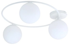 Lampada da soffitto in acciaio SOPRA 3 da interno 3xE14