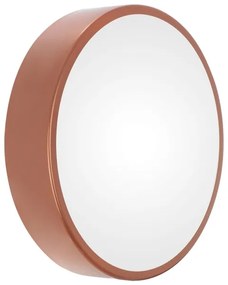 Plafoniera da esterno con ensore CLEO 3xE27/24W/230V diametro 40 cm rame IP54