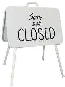 DOMINIC - cartello open close in acciaio