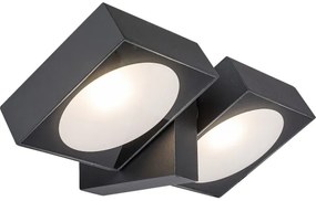 Rabalux 77101 - Applique a LED da esterno TELDE 2xLED/7W/230V IP54 antracite