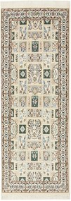 Nain Tappeto persiano 190 x 70 Beige (Iran) Annodato A Mano