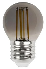 Lampada LED E27 4W a Filamento G45 No Flickering - Serie DarkLight Colore Bianco Naturale 4.000K