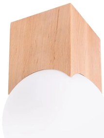 Sollux SL.1407 - Faretto SOLIS 1xG9/8W/230V faggio