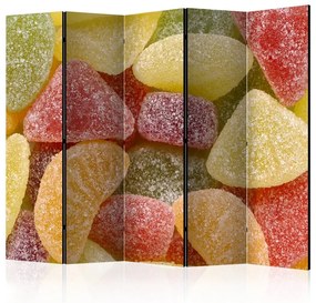 Paravento Tasty fruit jellies II [Room Dividers]