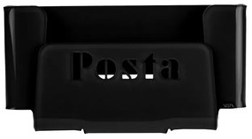 VESTA Porta posta PS - in 5 colori NERO