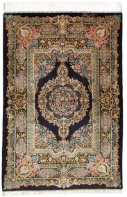 Ghom Tappeto 100 x 150 (Iran) Annodato A Mano