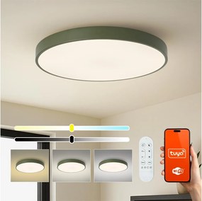 Brilagi-LED Lampada dimmerabile POOL SMART LED/100W/230V 80 cm Wi-Fi Tuya+telecomando verde