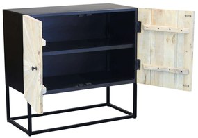 SPIRAL - madia 2 ante legno e ferro